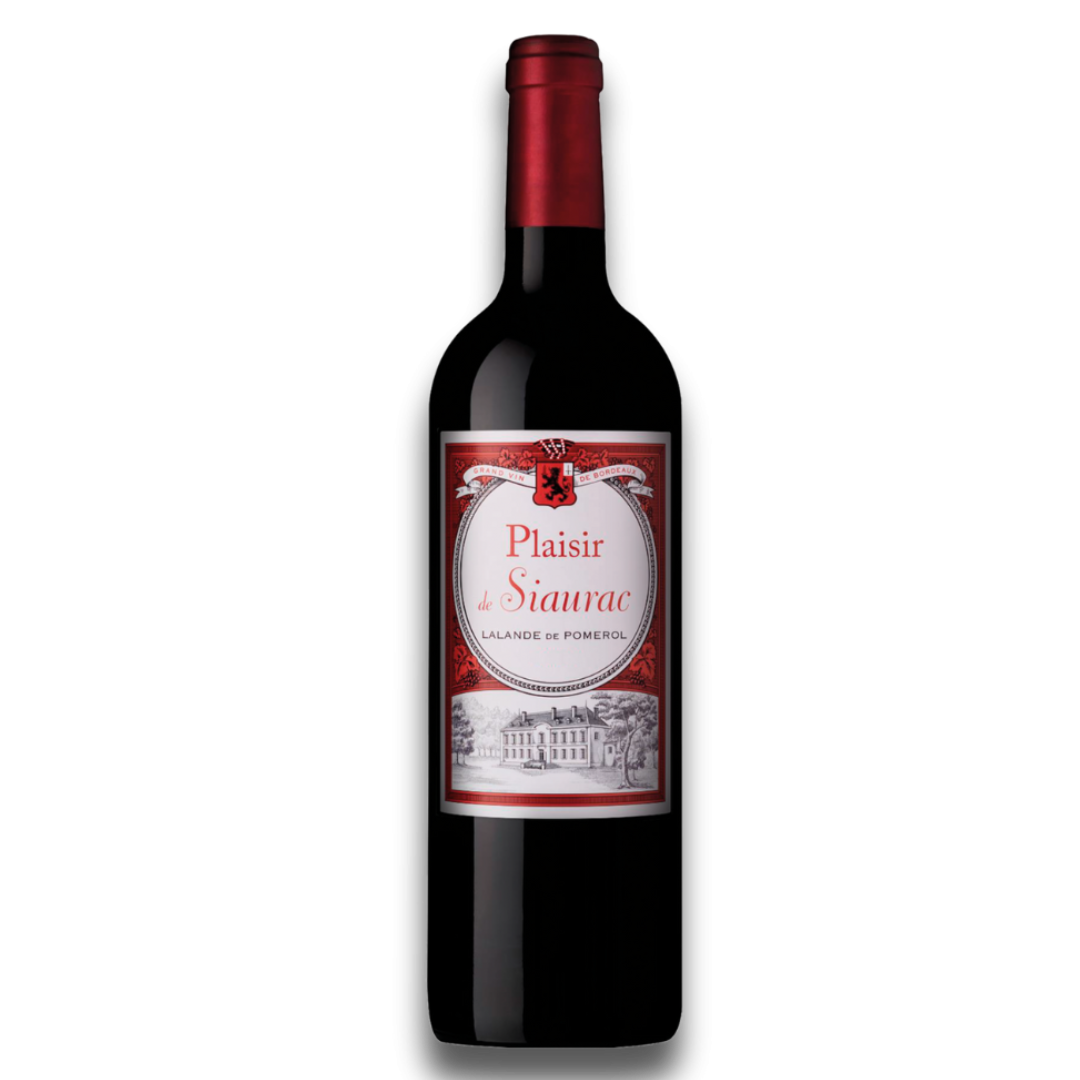 PLAISIR DE SIAURAC, Lalande-de-Pomerol, Bordeaux, 2019 - (EQW)