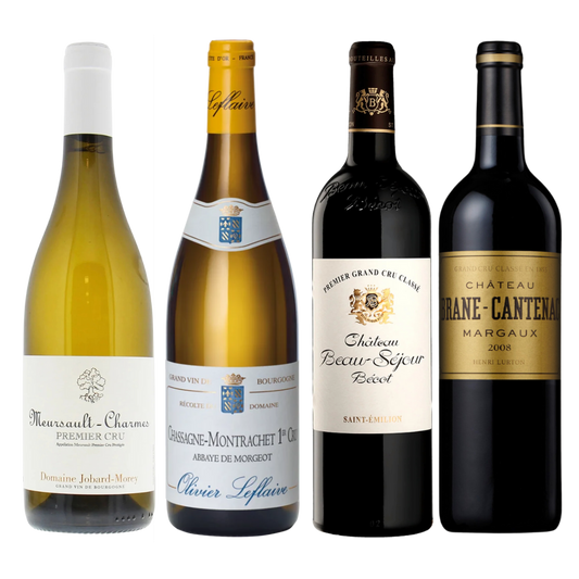 BURGUNDY and BORDEAUX - Set of 4 BTL