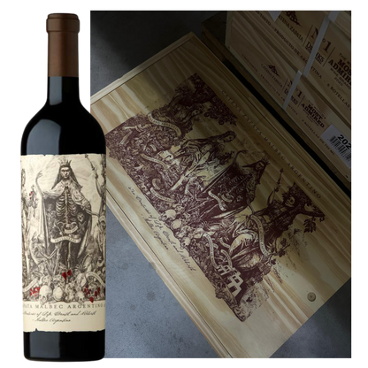 BODEGAS CATENA ZAPATA, Malbec Argentino, Mendoza, 2023 - (Original Wooden Case of 6 Bottles)