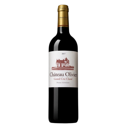 CHATEAU OLIVIER, Pessac-Leognan, Bordeaux, 2017 - (EQW)