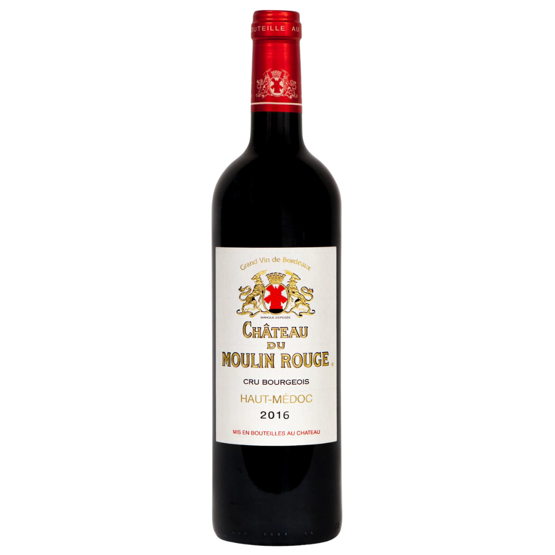 CHATEAU DU MOULIN ROUGE, Cru Bourgeois, Haut-Medoc, Bordeaux, 2016 - (EQW)