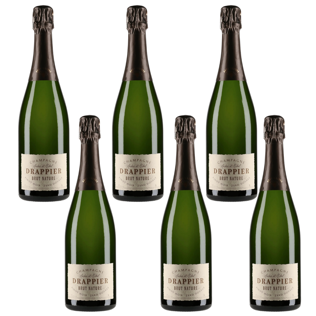 DRAPPIER, Brut Nature, Champagne, NV - Set of 6 bottles