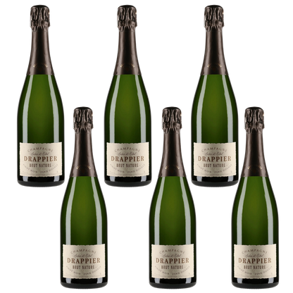 DRAPPIER, Brut Nature, Champagne, NV - Set of 6 bottles