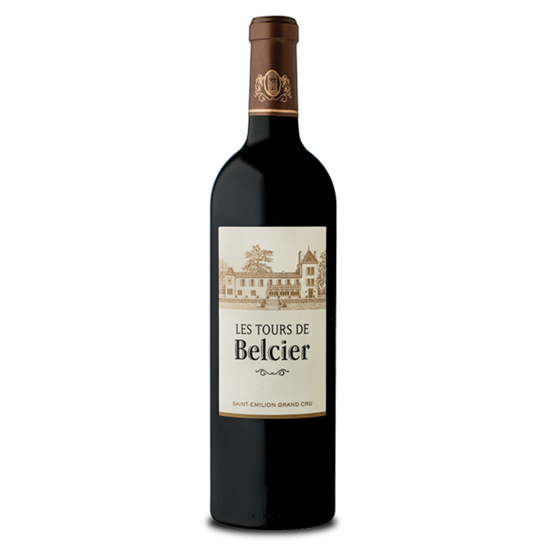 LES TOURS DE BELCIER, Saint-Emilion Grand Cru, Bordeaux, 2016 - (EQW)
