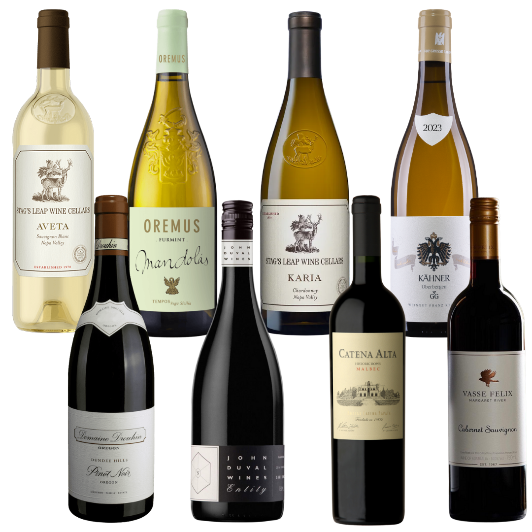 New World Iconic Wines Set of 8 Bottles