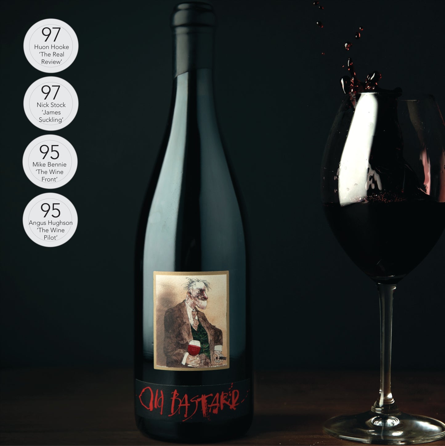 KAESLER, Old Bastard Shiraz, Barossa Valley, 2020 - (4 BTL Offer)